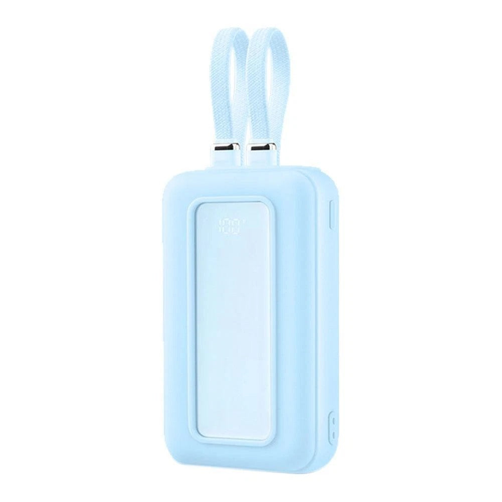 Power Bank, High-Speed Portable Charger with Built-in Cable Battery Pack#