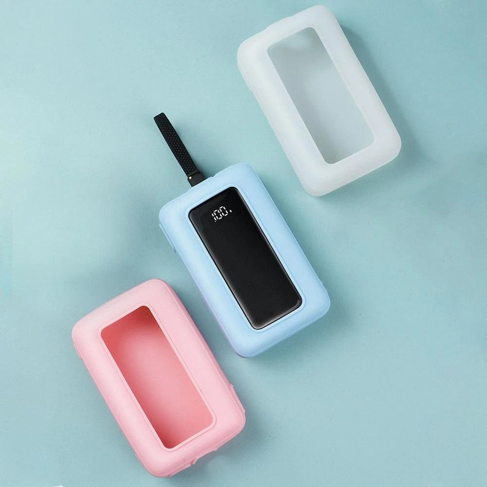 Power Bank, High-Speed Portable Charger with Built-in Cable Battery Pack#