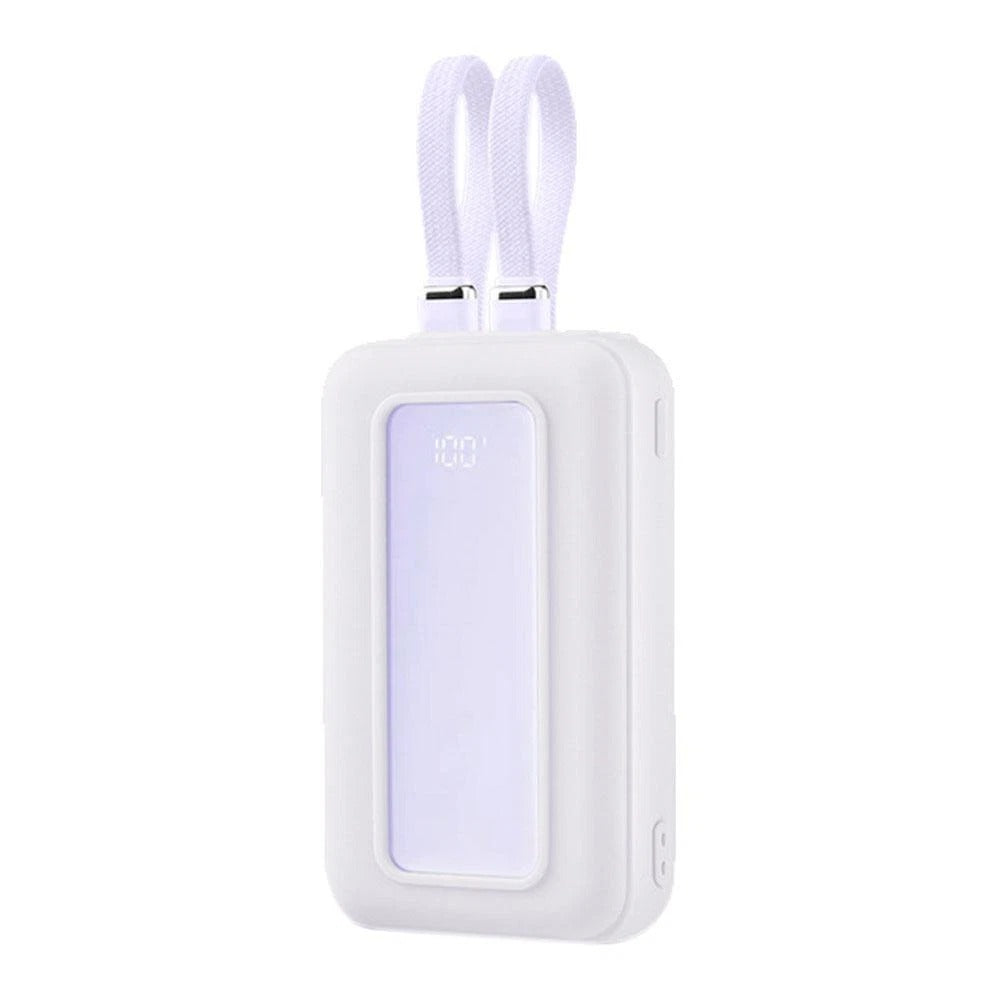 Power Bank, High-Speed Portable Charger with Built-in Cable Battery Pack#