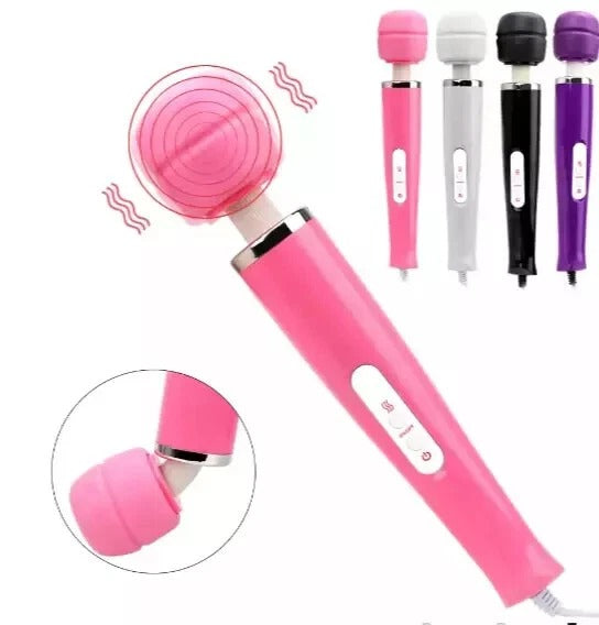 30 Speed Magic Wand Body Massager powerful Waterproof 10 Vibration Modes UK