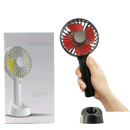 Hand Held Fan Handheld USB Rechargeable Fans 5 Speeds Mini Fan Desktop