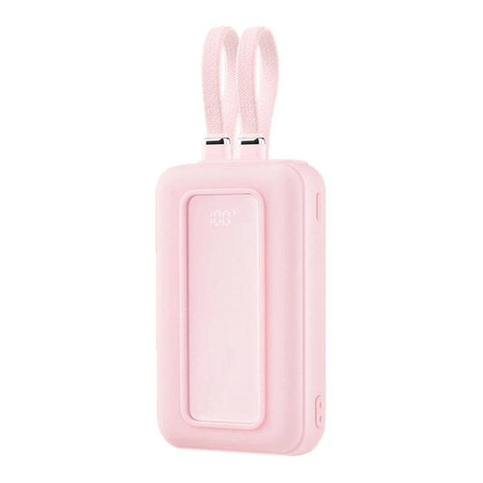 Power Bank, High-Speed Portable Charger with Built-in Cable Battery Pack#